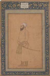 Retrato de Sayyid Amir Khan, segunda mitad del siglo XVII