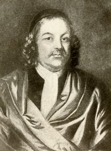 Retrato de Simon Bradstreet, con toga y gorra, c1640, 1937 de Unbekannt