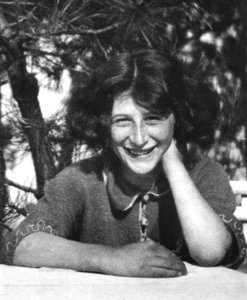 Retrato de Simone Weil (foto en blanco y negro) de Unbekannt