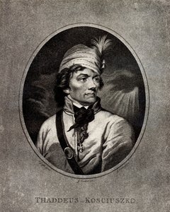 Retrato de Tadeusz Kosciuszko 1746-1817, principios del siglo XIX
