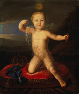 Retrato del Zarevich Peter Petrovich de Rusia 1715-1719, Primer cuarto del siglo XIX de Unbekannt