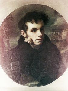 Retrato de Vasily Zhukovsky, poeta y amigo de Alexander Pushkin, pintura de O. Kiprensky de Unbekannt