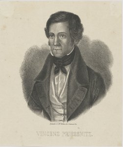 Retrato de Vincenz Priessnitz 1799-1851, c. 1840