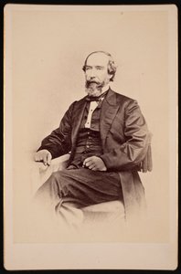 Retrato de Walter Lenox 1817-1874, antes de 1874 de Unbekannt
