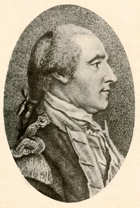 Retrato de Washington, dibujado del natural, mostrando el cabello en coleta, c. 1770, 1937 de Unbekannt