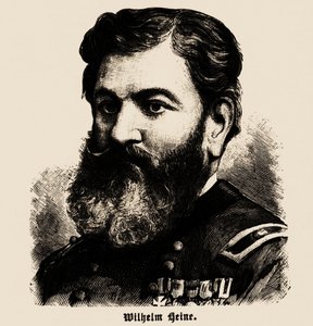 Retrato de Wilhelm Heine 1827-1885, 1886 de Unbekannt