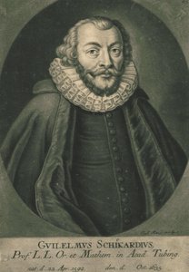 Retrato de Wilhelm Schickard 1592-1635 de Unbekannt