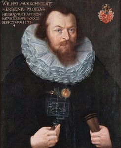 Retrato de Wilhelm Schickard 1592-1635, 1632 de Unbekannt