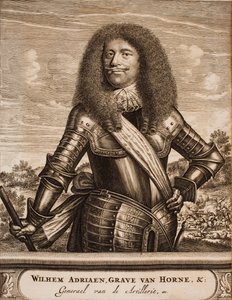 Retrato de Willem Adriaan II van Horne 1633-1694 De: Schauplatz des Krieges, 1675