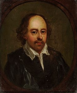 Retrato de William Shakespeare 1564-1616, primera mitad del siglo XVII de Unbekannt