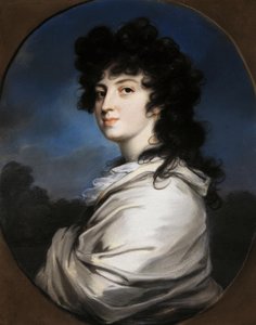 Retrato de Yekaterina Bakunina de Unbekannt