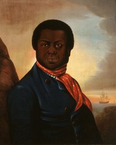 Retrato de un marinero negro Paul Cuffe, c. 1880