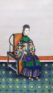Retrato de una mujer china