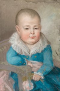 Retrato de una niña de Unbekannt