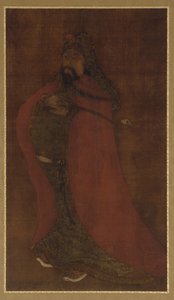 Retrato de un emperador Han, 1279-1368 de Unbekannt