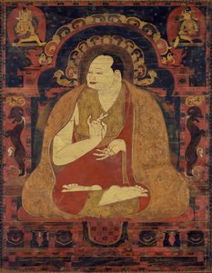 Retrato de un Lama, posiblemente Dromton, último cuarto del siglo XI