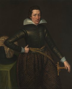 Retrato de un hombre, c. 1610 de Unbekannt