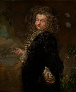 Retrato de un hombre, primer trimestre del siglo XVIII de Unbekannt