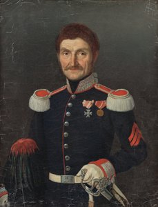 Retrato de un hombre en uniforme