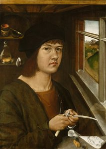 Retrato de un joven artista, c. 1500 de Unbekannt