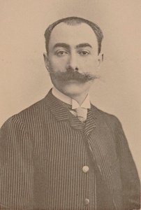 Retrato del pianista y compositor André Messager 1853-1929 de Unbekannt