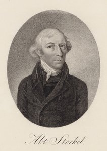 Retrato del pianista y compositor Franz Xaver Sterkel 1750-1817, 1816 de Unbekannt