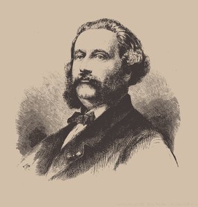Retrato del compositor Alfred Jaëll 1832-1882 de Unbekannt