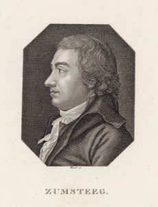 Retrato del compositor Johann Rudolf Zumsteeg 1760-1802, c. 1800 de Unbekannt