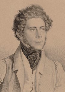 Retrato del compositor Joseph Lanner 1801-1843, 1830 de Unbekannt