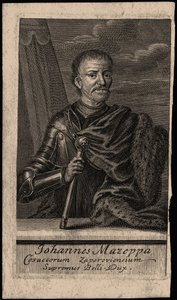 Retrato del Hetman Iván Mazepa 1639-1709, principios del siglo XVIII