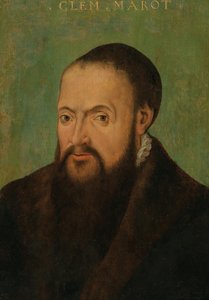 Retrato del poeta Clément Marot 1496-1544, primera mitad del siglo XVI