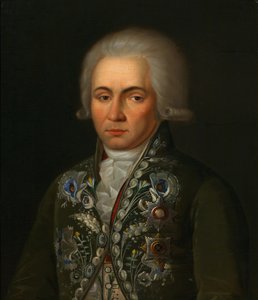 Retrato del poeta Gavrila R. Derzhavin 1743-1816