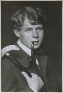 Retrato del poeta Sergei Yesenin 1895-1925, 1919