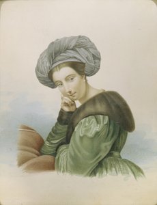 Retrato de la actriz Ekaterina Semyonova 1786-1849, principios del siglo XIX de Unbekannt