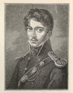Retrato del autor Theodor Körner 1791-1813