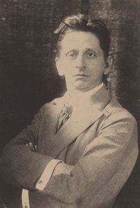 Retrato del compositor Alexander von Zemlinsky 1871-1942 de Unbekannt