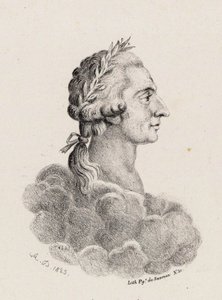 Retrato del compositor Antonio Sacchini 1730-1786, 1823 de Unbekannt