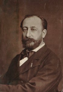Retrato del compositor Camille Saint-Saëns 1835-1921, 1880 de Unbekannt