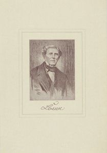 Retrato del compositor Carl Loewe 1796-1869 de Unbekannt