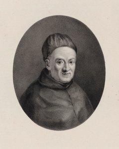 Retrato del compositor Giovanni Battista Martini 1706-1784 de Unbekannt