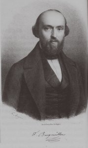 Retrato del compositor Johann Friedrich Franz Burgmüller 1806-1874, c. 1840 de Unbekannt