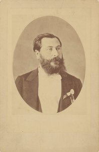 Retrato del compositor Léo Delibes 1836-1891, ca 1885 de Unbekannt