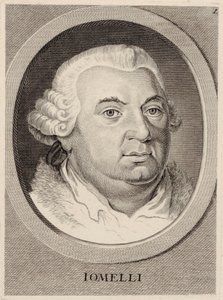 Retrato del compositor Niccolò Jommelli 1714-1774 de Unbekannt