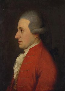 Retrato del compositor Wolfgang Amadeus Mozart de Unbekannt