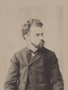 Retrato del director y compositor Eduard Nápravník 1839-1916 de Unbekannt