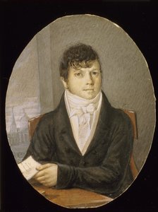 Retrato del bailarín, maestro de ballet y guionista Ivan Valberkh