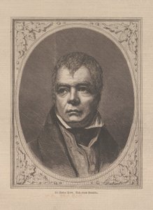 Retrato del novelista histórico y poeta Sir Walter Scott 1771-1832, 1871