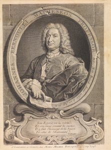 Retrato del matemático Johann Bernoulli 1667-1748, 1742 de Unbekannt