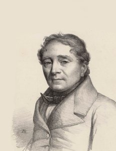 Retrato del cantante de ópera Louis Antoine Eléonore Ponchard 1787-1866 de Unbekannt