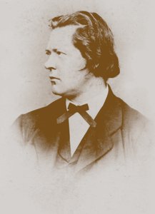 Retrato del organista y compositor Theodor Kirchner 1823-1903 de Unbekannt